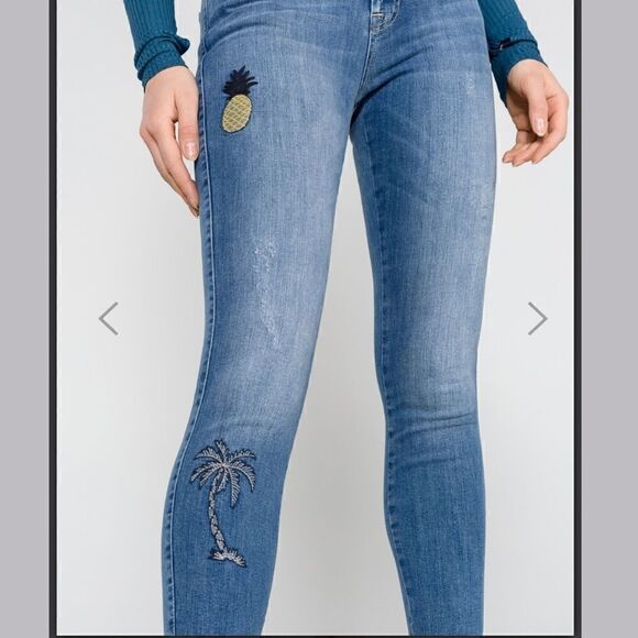 NWT Desigual Loane Jeans 24” - Picture 3 of 9